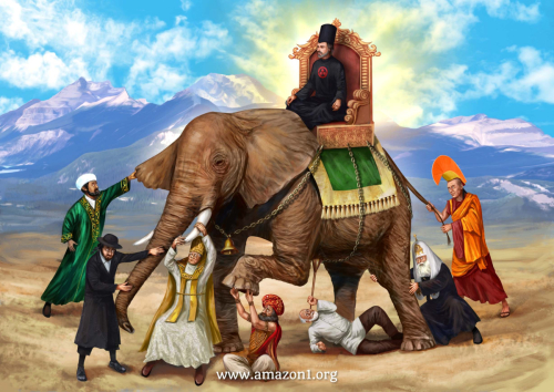 The  elephant. Understanding  the world