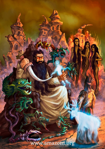 Erlik and the shaman