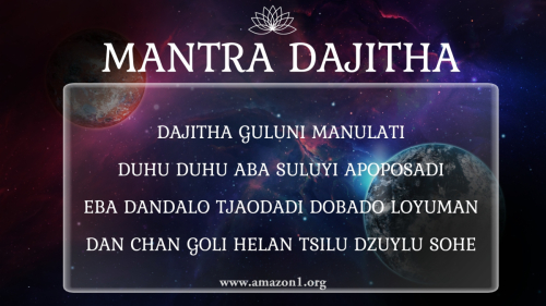 Mantra Dadjitha