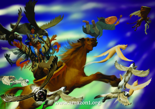 The shaman's flight