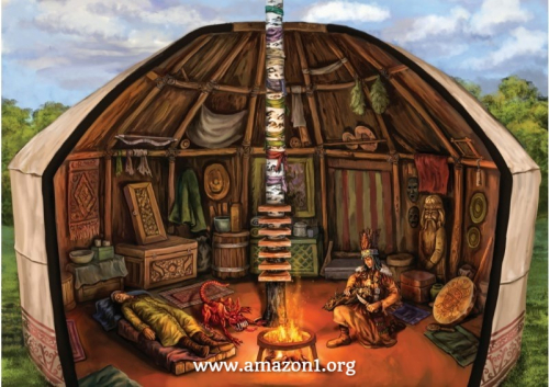 The  stages of the shamanic ritual  for human healing 2
