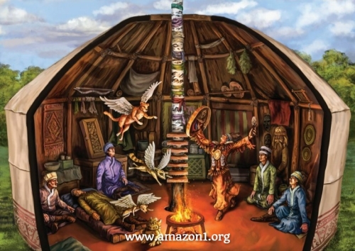 The  stages of the shamanic ritual  for human healing 3