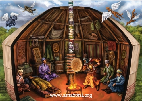 The  stages of the shamanic ritual  for human healing 5 