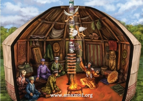 The  stages of the shamanic ritual  for human healing 6