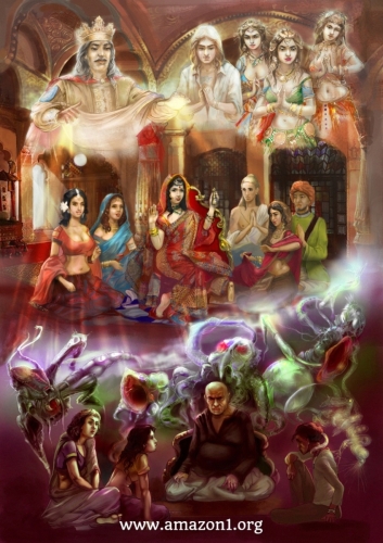 Urusvati's class. Raja. The essence of all religions